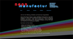 Desktop Screenshot of neon-manufactur.de